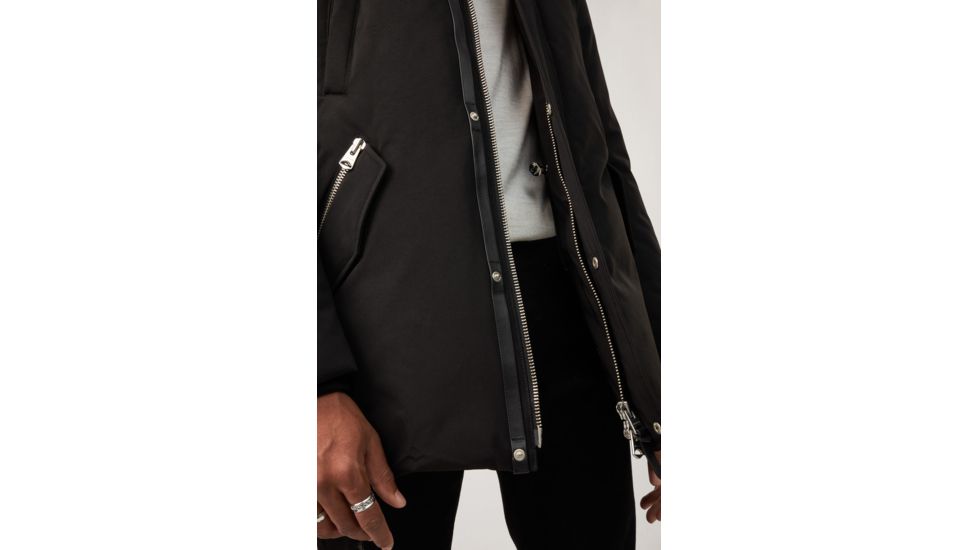 Mackage Edward Down Parka w/Removable Fur - Mens, Black, 44, Edward-R-Black-44
