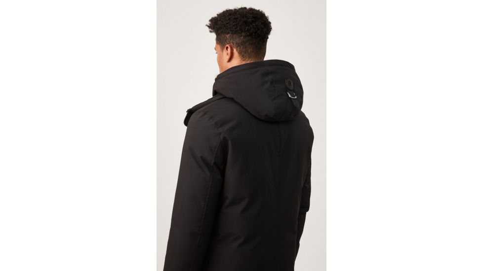 Mackage Edward Down Parka w/Removable Fur - Mens, Black, 44, Edward-R-Black-44