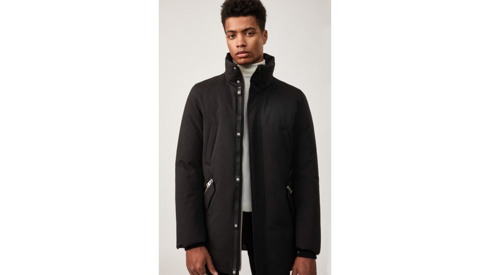 Mackage Edward Down Parka w/Removable Fur - Mens, Black, 44, Edward-R-Black-44