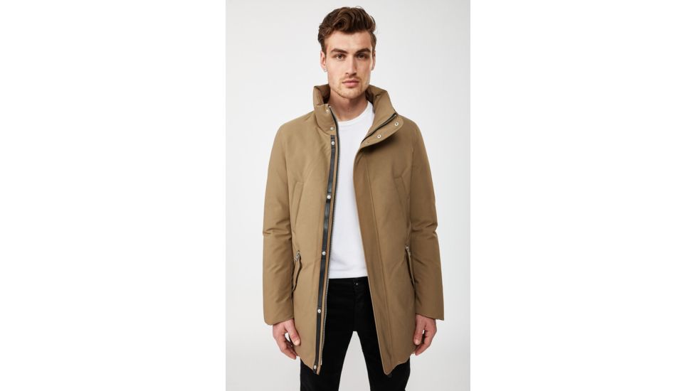 Mackage Edward Down Parka w/Removable Fur - Mens, Sand, 44, Edward-R-Sand-44
