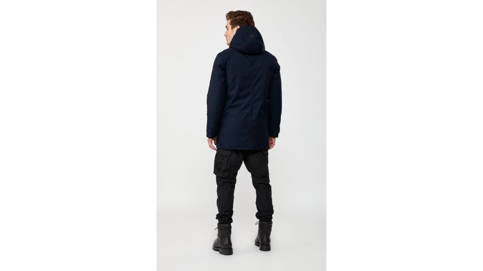 Mackage Faris Down Hooded Parka - Mens, Navy, 46, Faris-R-Navy-46