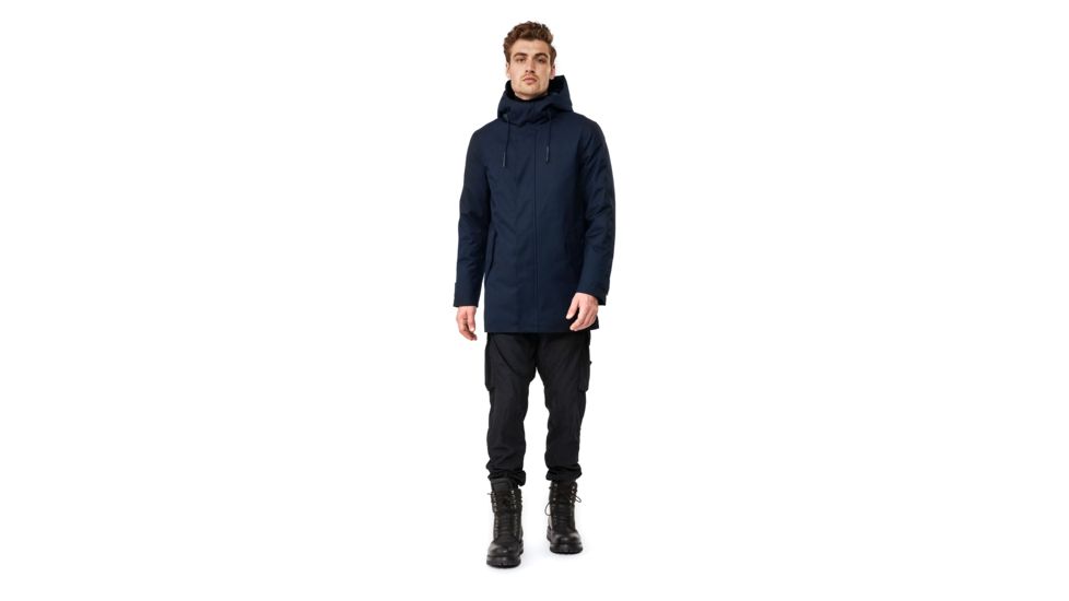 Mackage Faris Down Hooded Parka - Mens, Navy, 46, Faris-R-Navy-46