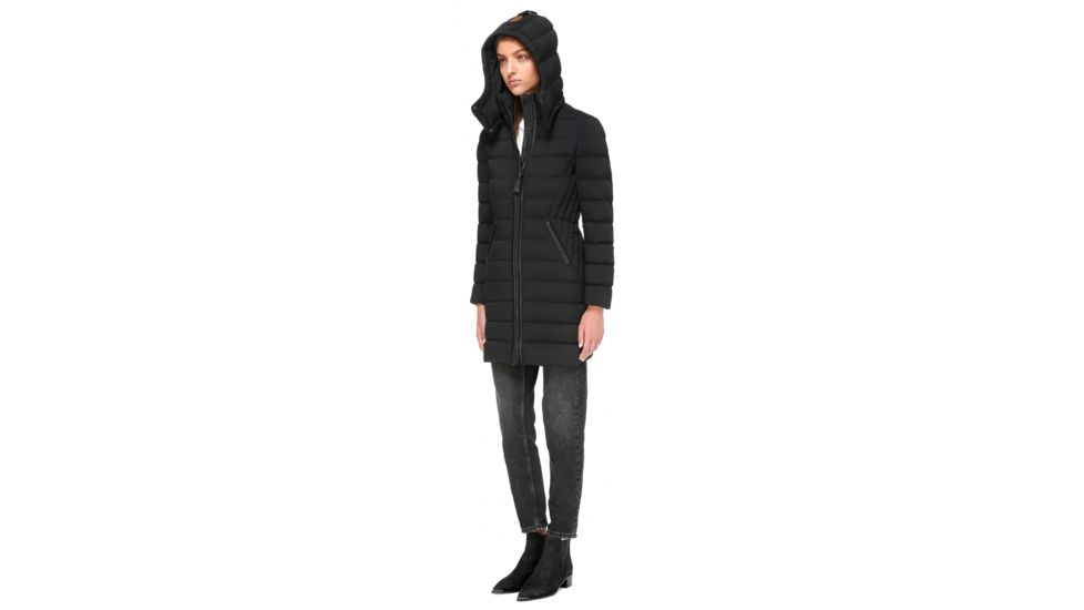 Mackage Farren Lightweight Down Coat With Removable Hood - Womens, Black, Medium FARREN-BLACK-M