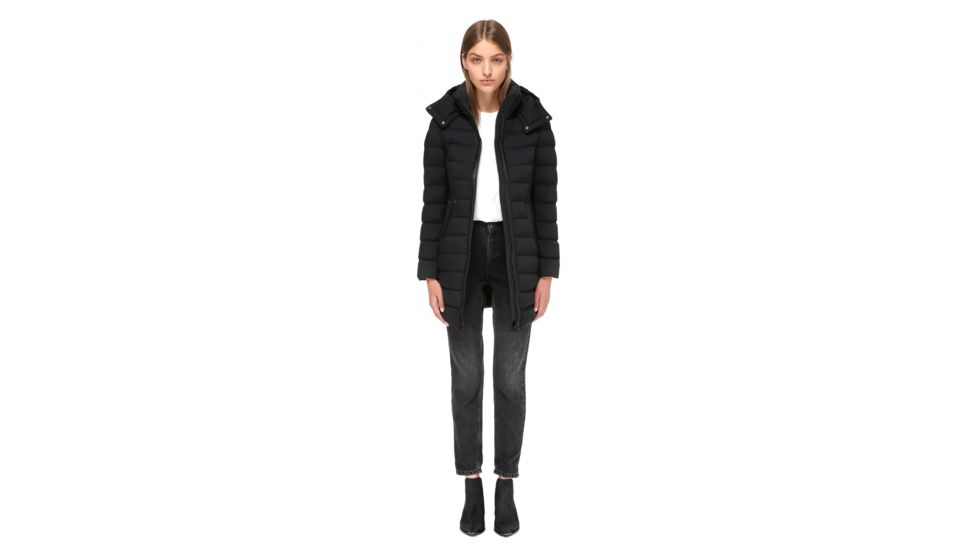 Mackage Farren Lightweight Down Coat With Removable Hood - Womens, Black, Medium FARREN-BLACK-M