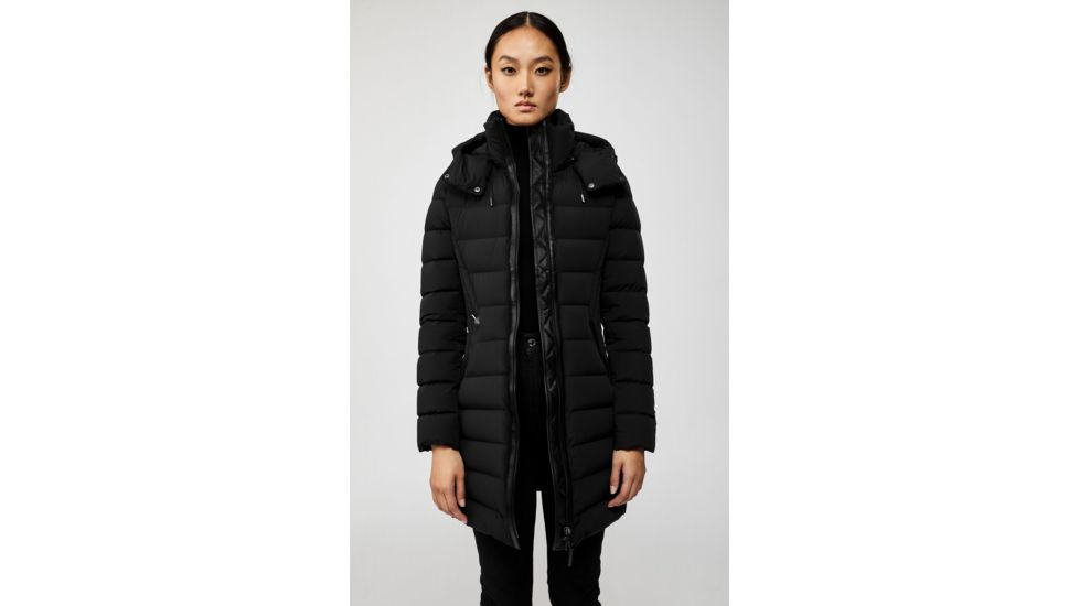 Mackage Farren Lightweight Down Coat - Womens, Black, Small, Farren-R-Black-S