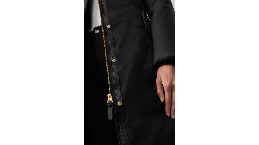Mackage Harlowe Down Coat - Womens, Black / Natural Fur, Extra Small, Harlowe-R-Black-XS