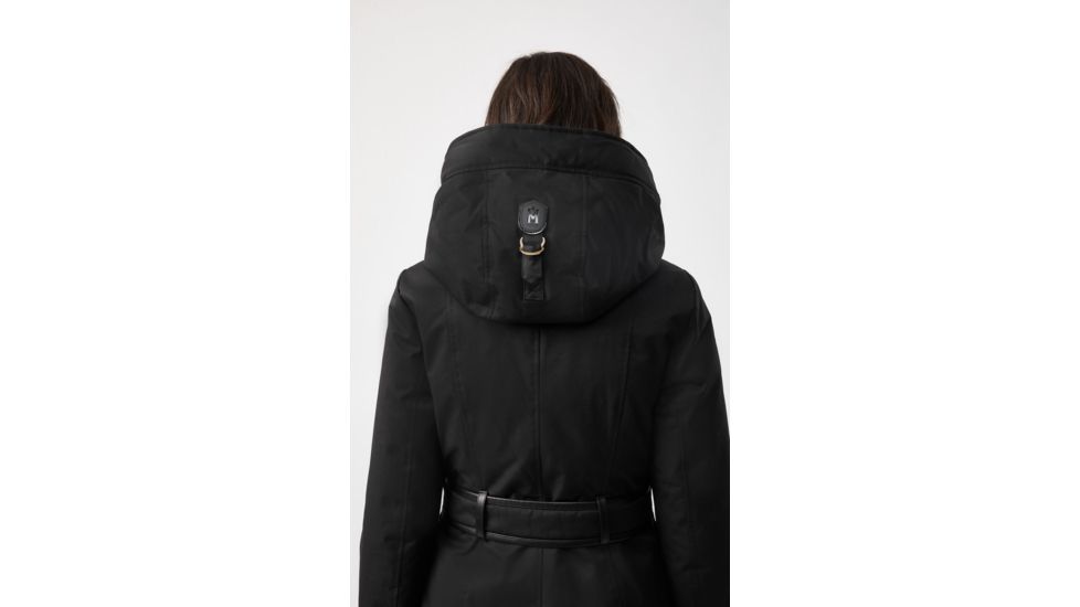 Mackage Harlowe Down Coat - Womens, Black / Natural Fur, Extra Small, Harlowe-R-Black-XS