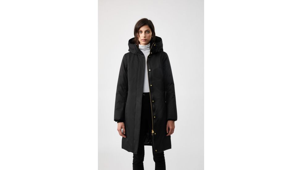 Mackage Harlowe Down Coat - Womens, Black / Natural Fur, Extra Small, Harlowe-R-Black-XS