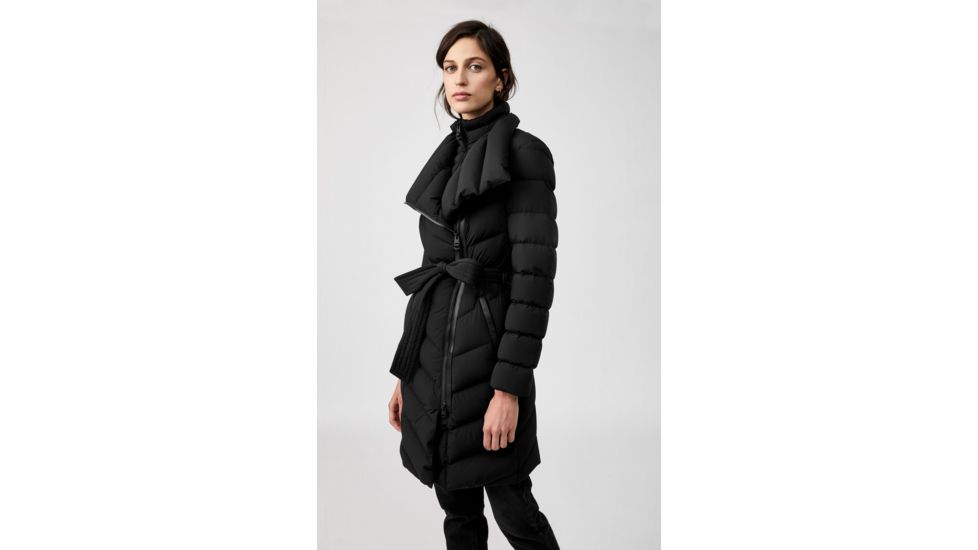 Mackage Ilena Lightweight Down Coat - Womens, Black, Extra Large, Ilena-Black-XL