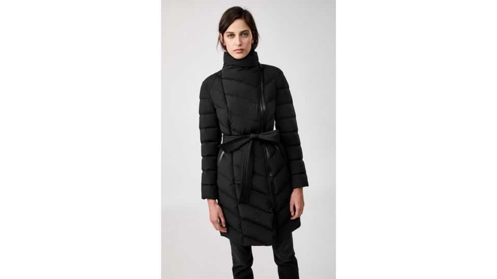 Mackage Ilena Lightweight Down Coat - Womens, Black, Extra Large, Ilena-Black-XL