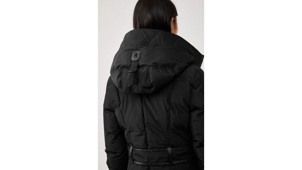 Mackage Jada Maxi Down Coat - Womens, Black / Natural Fur, Extra Small, Jada-R-Black-XS