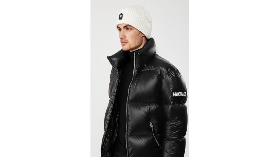 Mackage Jude Knit Hat, Off White, One Size, Jude-Off White
