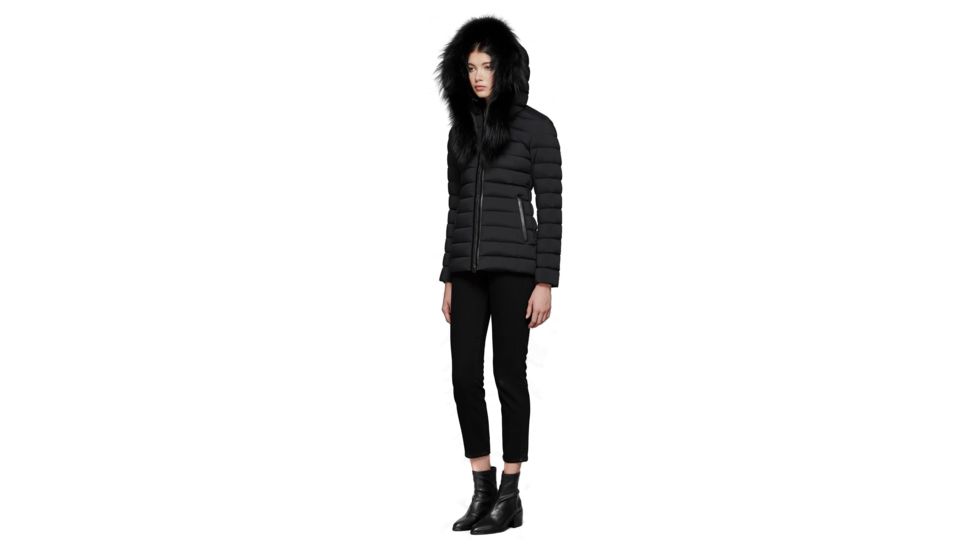 Mackage Kadaliina-X, Black-Fox Fur, S, KADALIINA-X-BLACK-FOX FUR-S