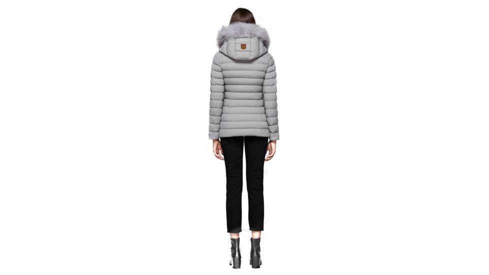Mackage Kadalina-X Light Down Jacket With Fur Trimmed Collar - Womans, Mineral, Small, KADALIINA-X-MINERAL-S
