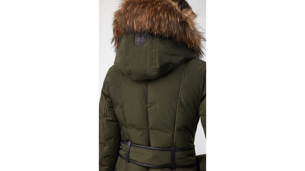 Mackage Kay Down Coat - Womens, Army / Natural Fur, Large, Kay-R-Army-L