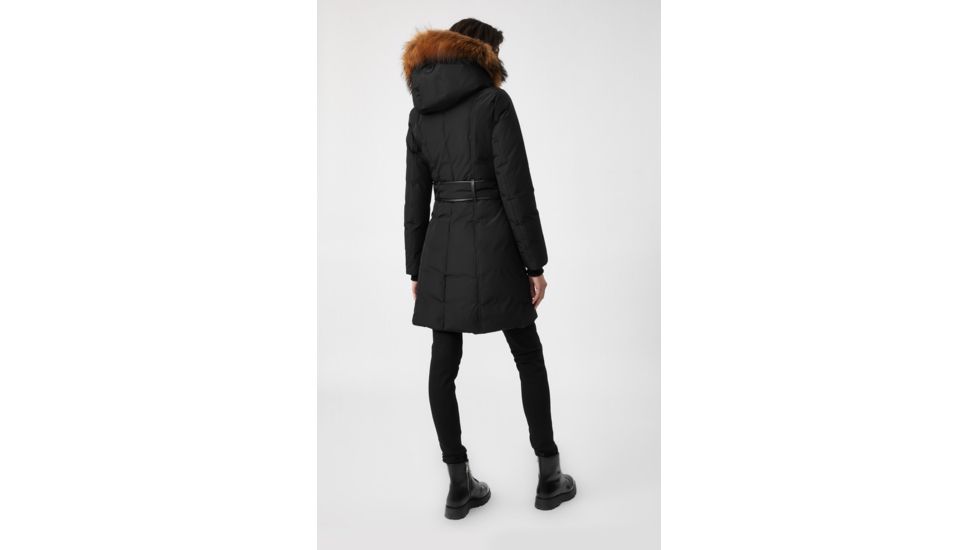 Mackage Kay Down Coat - Womens, Black / Natural Fur, Large, Kay-R-Black-L