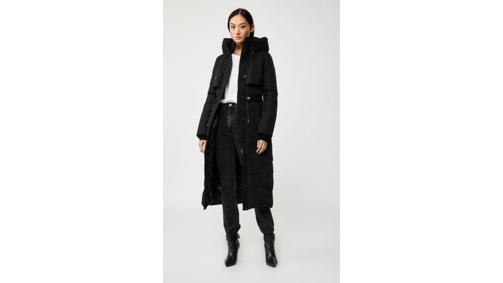 Mackage Leanne Hooded Puffer Coat - Womens, Black, Extra Small, Leanne-Black-XS