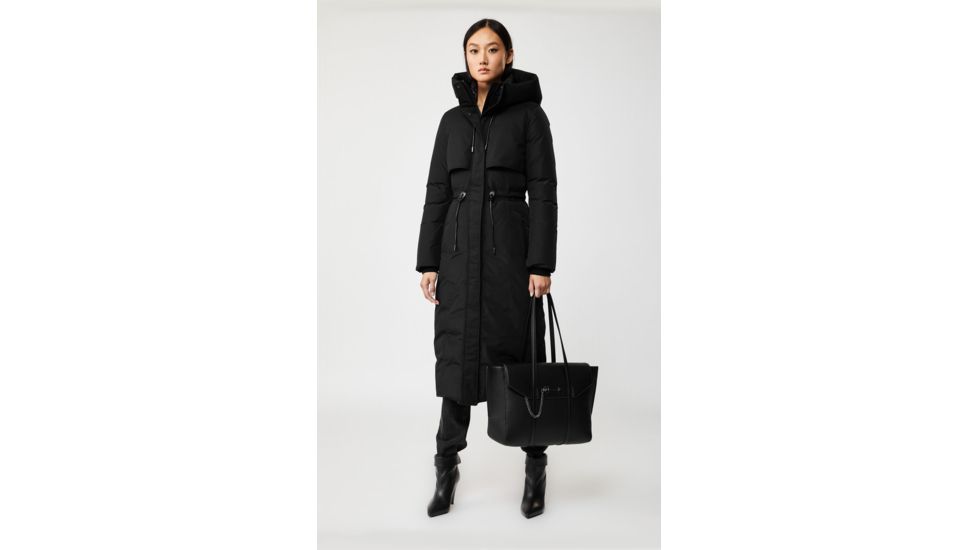 Mackage Leanne Hooded Puffer Coat - Womens, Black, Extra Small, Leanne-Black-XS
