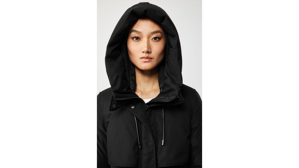 Mackage Leanne Hooded Puffer Coat - Womens, Black, Extra Small, Leanne-Black-XS