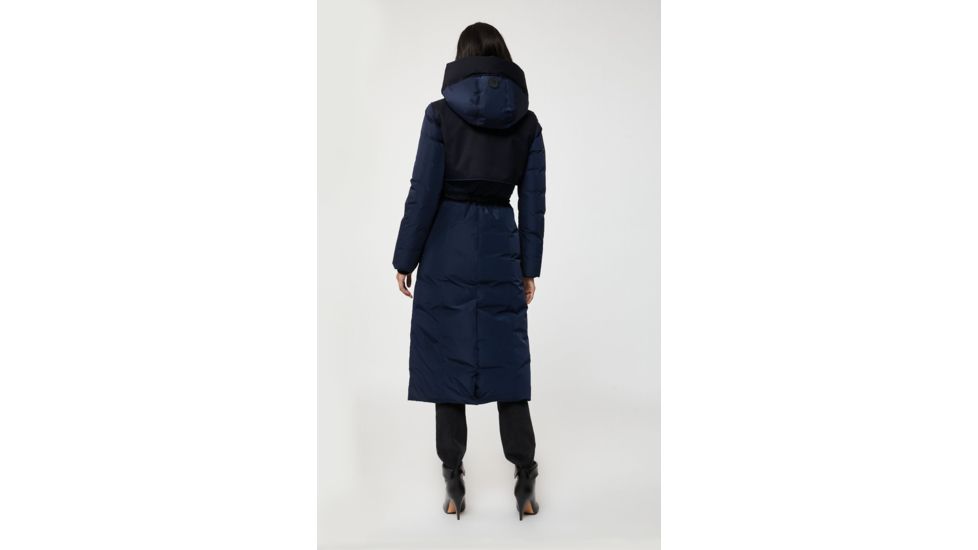 Mackage Leanne Hooded Puffer Coat - Womens, Navy, Extra Small, Leanne-Navy-XS