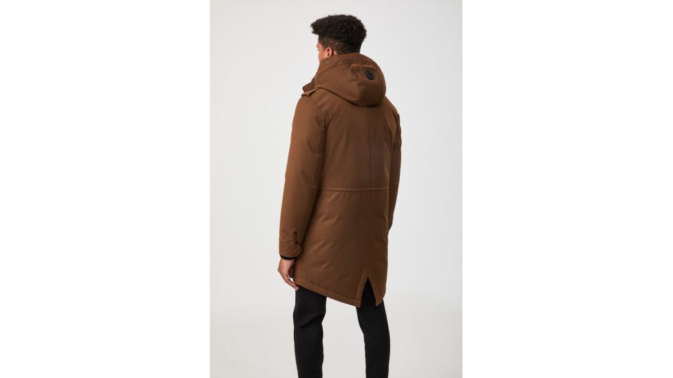 Mackage Moritz Fur-Trim Parka - Mens, Camel / Natural Fur, 40, Moritz-DR-Camel-40