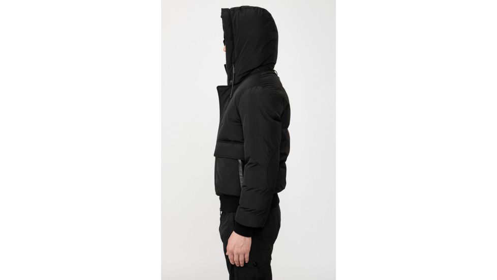 Mackage Nathan Down Bomber Jacket - Mens, Black, 36, Nathan-NF-Black-36