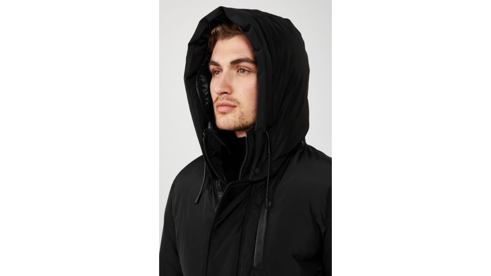 Mackage Nathan Down Bomber Jacket - Mens, Black, 36, Nathan-NF-Black-36