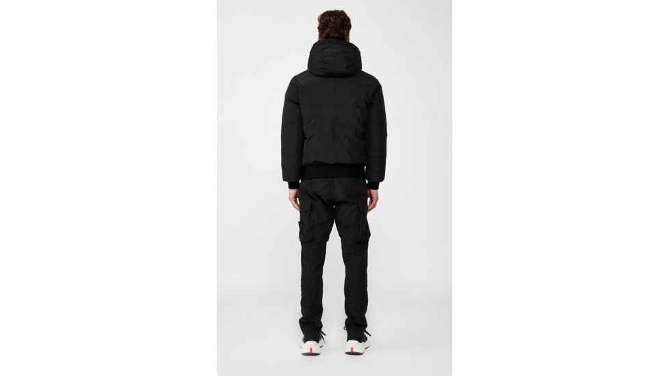 Mackage Nathan Down Bomber Jacket - Mens, Black, 36, Nathan-NF-Black-36