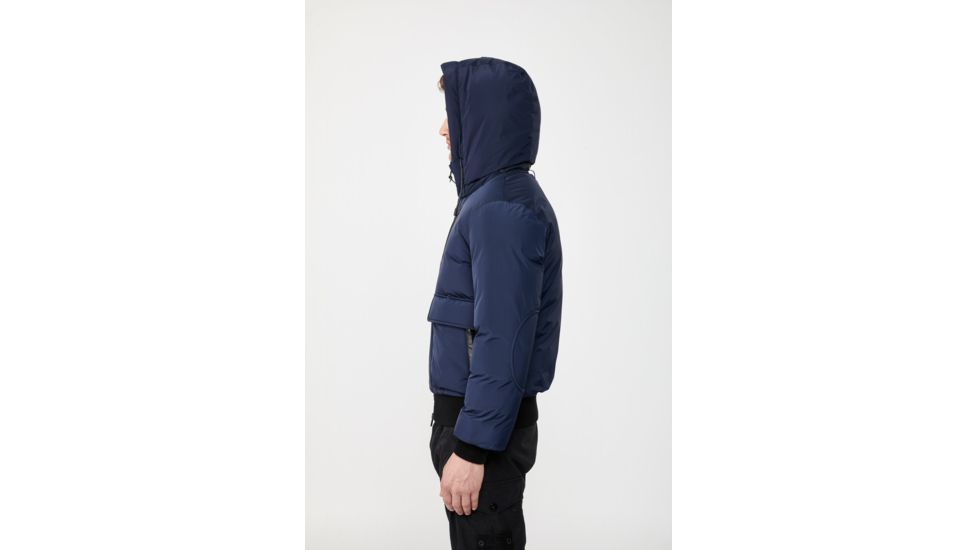 Mackage Nathan Down Bomber Jacket - Mens, Navy, 46, Nathan-NF-Navy-46