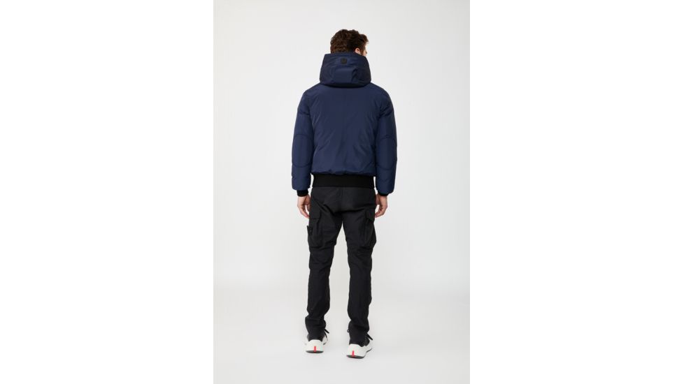 Mackage Nathan Down Bomber Jacket - Mens, Navy, 46, Nathan-NF-Navy-46