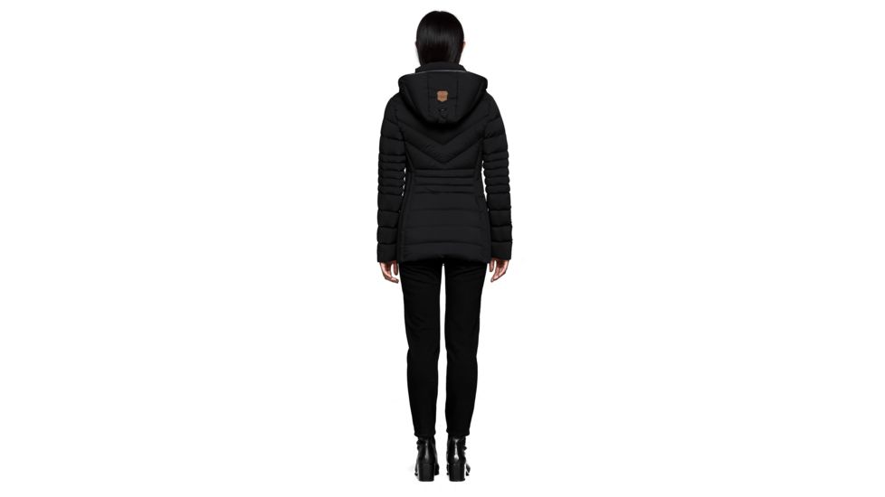 Mackage Patsy Matte Lightweight Down Coat With Hood - Womens, Black, Medium, PATSY-BLACK-M