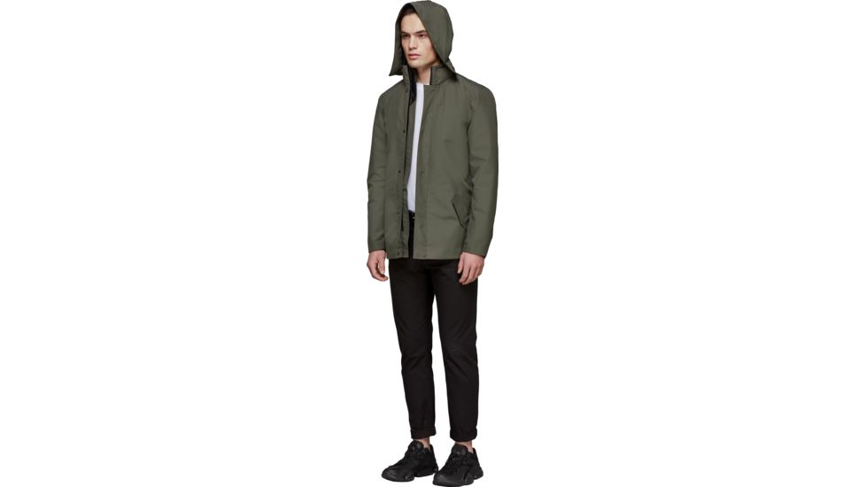 Mackage Shawn Urban Rain Jacket - Men's, Army, Medium, Shawn-Army-Medium