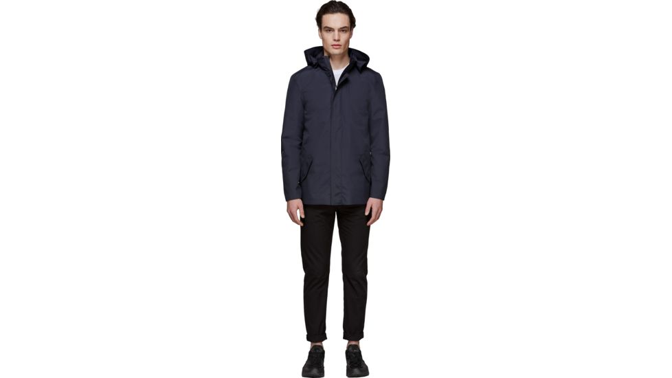 Mackage Shawn Urban Rain Jacket - Men's, Navy, Medium, Shawn-Navy-Medium
