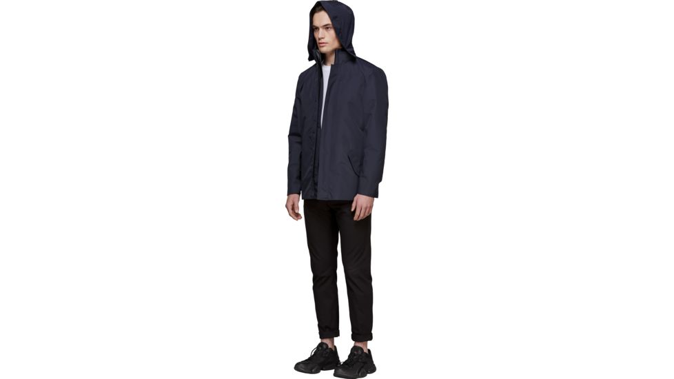 Mackage Shawn Urban Rain Jacket - Men's, Navy, Medium, Shawn-Navy-Medium
