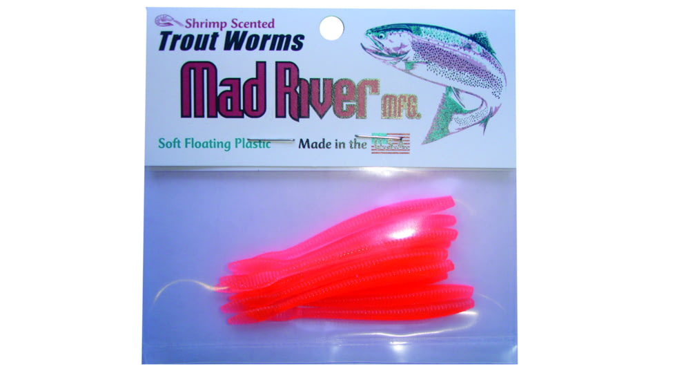 Mad River Trout Worm Worm, 10, 2 1/2in, Mathalonite, TW-06