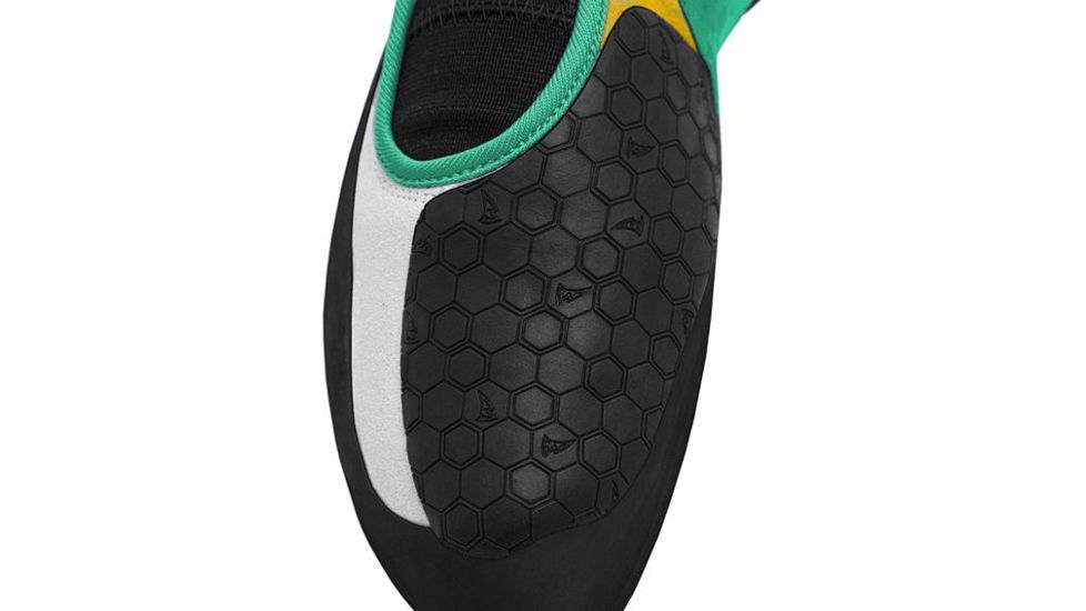 Mad Rock Drone LV Mens Climbing Shoes, Black/Lime, 5.5 US, 450055-55