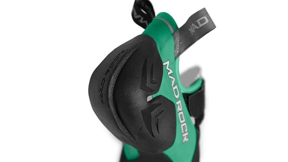 Mad Rock Drone LV Mens Climbing Shoes, Black/Lime, 5.5 US, 450055-55