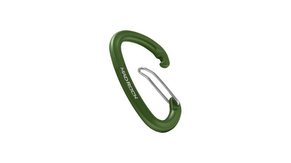Mad Rock Hammock Carabiner, Green, 852210006460