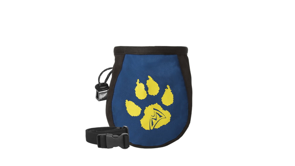 Mad Rock Kids Chalk Bag, Blue Paw, 6771-Blue