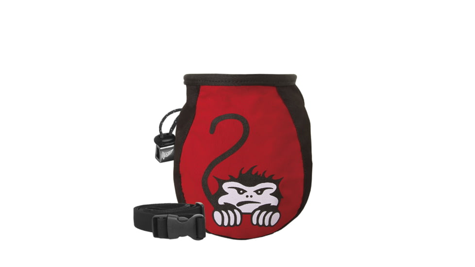 Mad Rock Kids Chalk Bag, Red Monkey, 6771-Red