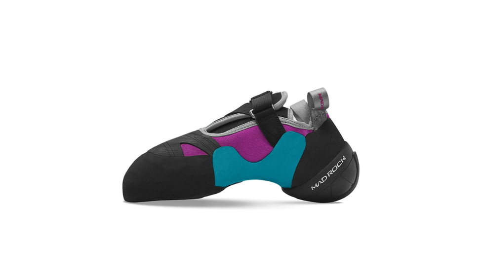 Mad Rock Lotus Climbing Shoes - Womens, Black/Blue/Purple, 6.5, 434-6.5