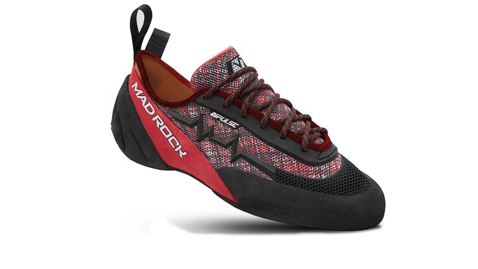 Mad Rock Pulse Negative Climbing Shoe - Mens-Red-12.5 US