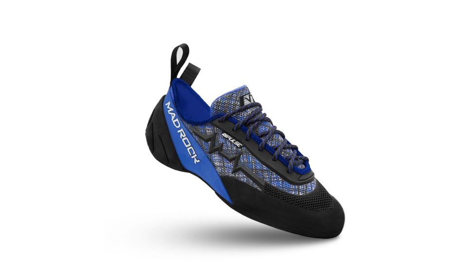 Mad Rock Pulse Postitive Mens Climbing Shoes, Blue/Black, 15 US, 439150-150