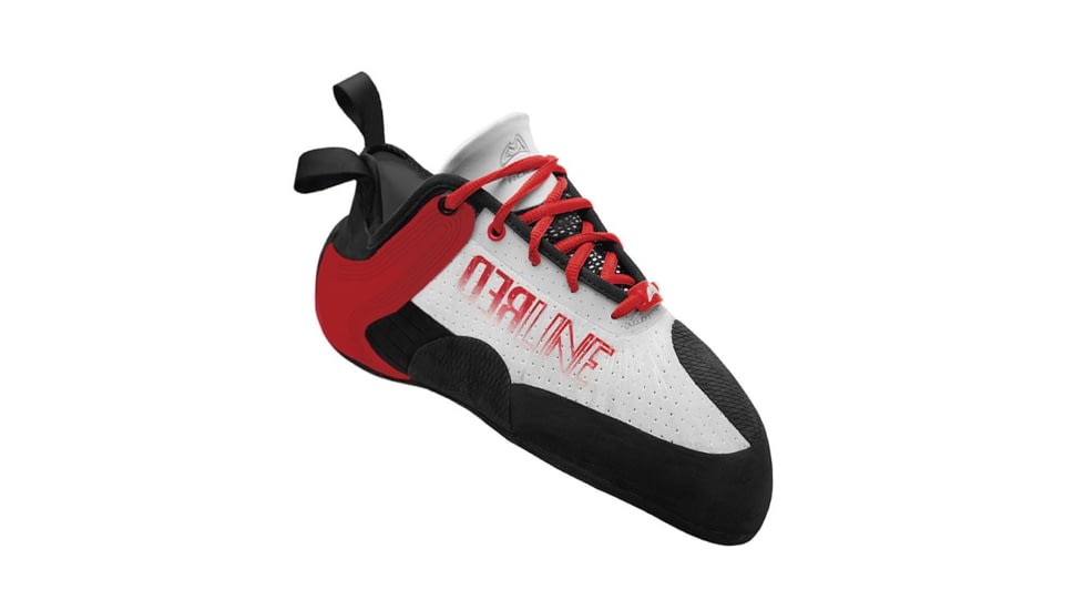 Mad Rock Redline Mens Climbing Shoes, Red/Black/White, 5.5 US, 440055-55