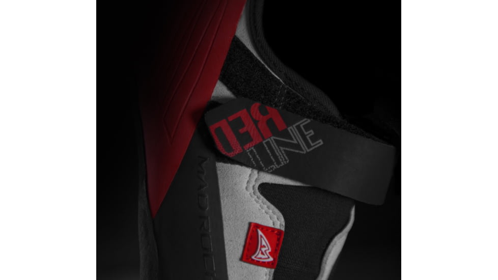 Mad Rock Redline Strap Climbing Shoes - Mens, Black/Red, 11, 493110