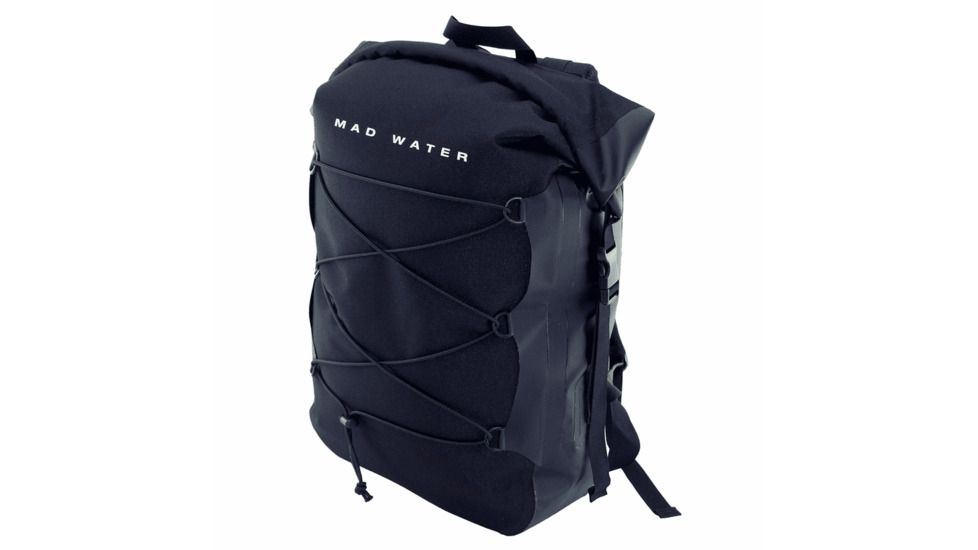 Mad Water Roll-Top Waterproof Backpack, Black, 30L M43100