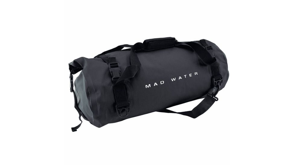 Mad Water Roll-Top Waterproof Duffel, Black, 30L M43000