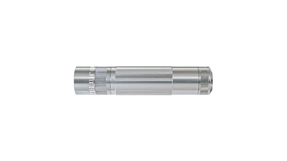 Mag Instrument Maglite XL 100 3-Cell AAA LED Flashlight, Silver, Display Box S3107