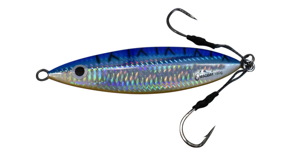 MagBay Lures Jig Hyperfly Blue 180g, hypjig-blu