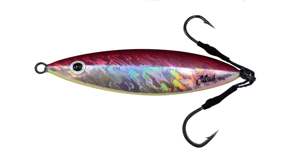 MagBay Lures Jig Hyperfly Red 180g, hypjig-red